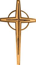 Cross of Life Bronze Wall Cross