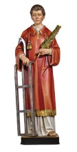 St. Lawrence Full Color Statue