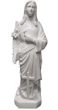 Cast Fiberglass St. Philomena Statue