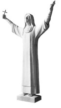 St. Catherine of Siena Marble Statue