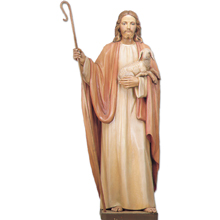 Good Shepherd Full Color Statue