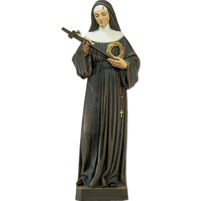 St. Rita Full Color Statue