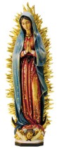 Our Lady of Guadalupe Full Color Statue