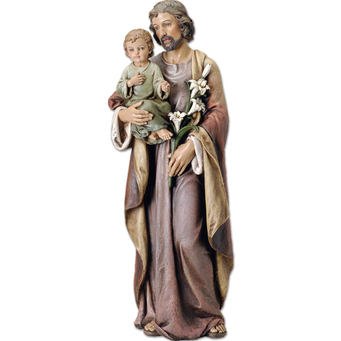 37" St. Joseph with Child
