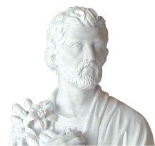 Marble Seated St Joseph