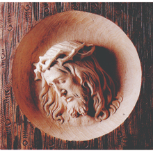 Christ Head Plaque