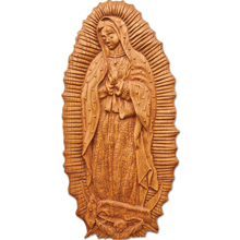 Our Lady of Guadalupe plaque