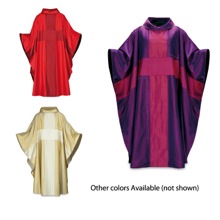 Monastic Chasuble with Cross Design