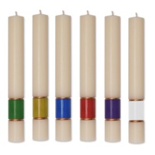 "Gloria" Paschal  Side Candles
