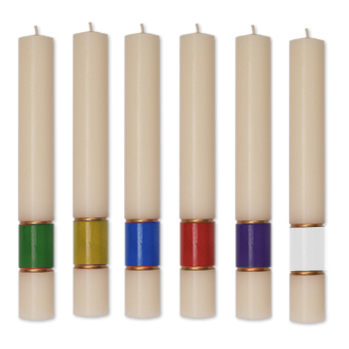 "Gloria" Paschal  Side Candles