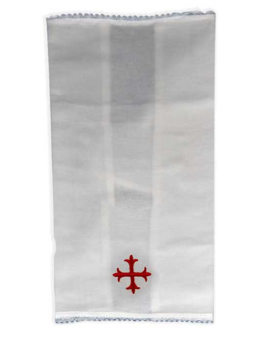 100% Cotton Hemmed Purificator W/ Cross