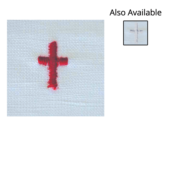 53% Linen-47% Cotton Cross Purificator