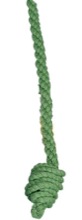 GREEN MONK'S KNOT CINCTURE
