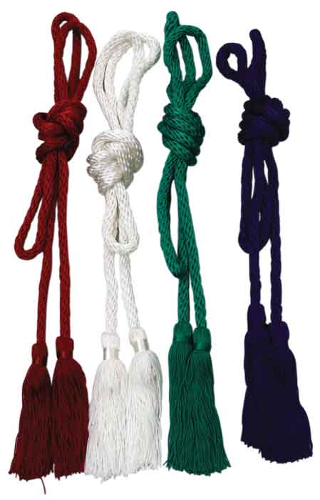 Knotted Tassel Rope Cincture / Pew Barrier