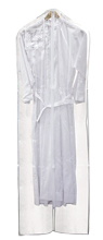 Clear vinyl Robe-Vestment Bag