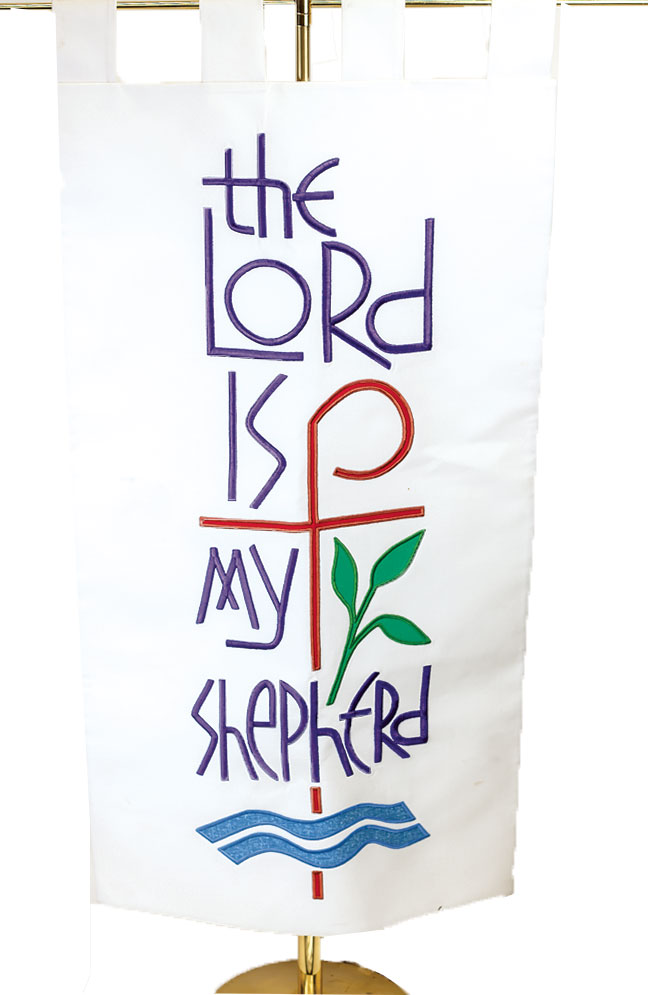 The Lord Is My Shepherd Banner