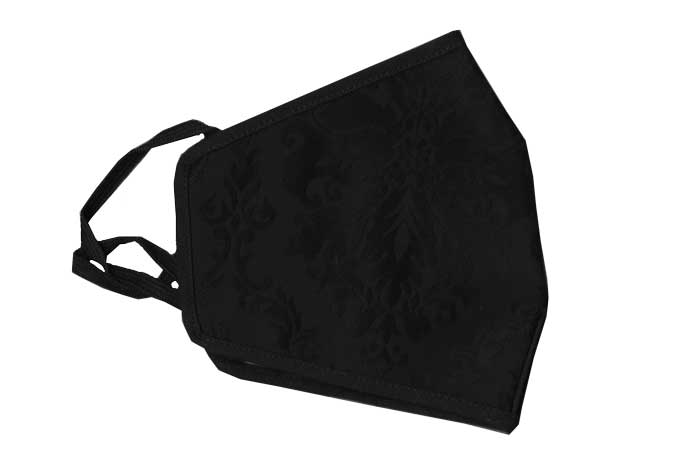 Black Liturgical Face Mask