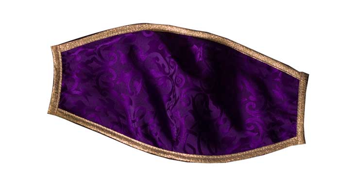 Purple Liturgical Face Mask