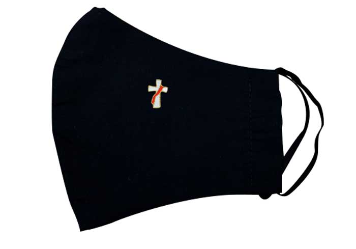 Deacon Cross Liturgical Face Mask