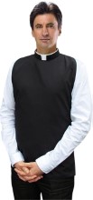 Clerical Tab Collar Shirtfront