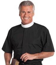 Neckband Clergy Shirt