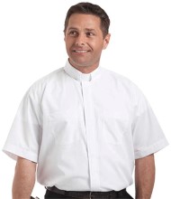White Clergy Shirt