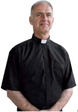 Black Clergy Shirt
