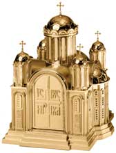 Cathedral Style Bronze Tabernacle
