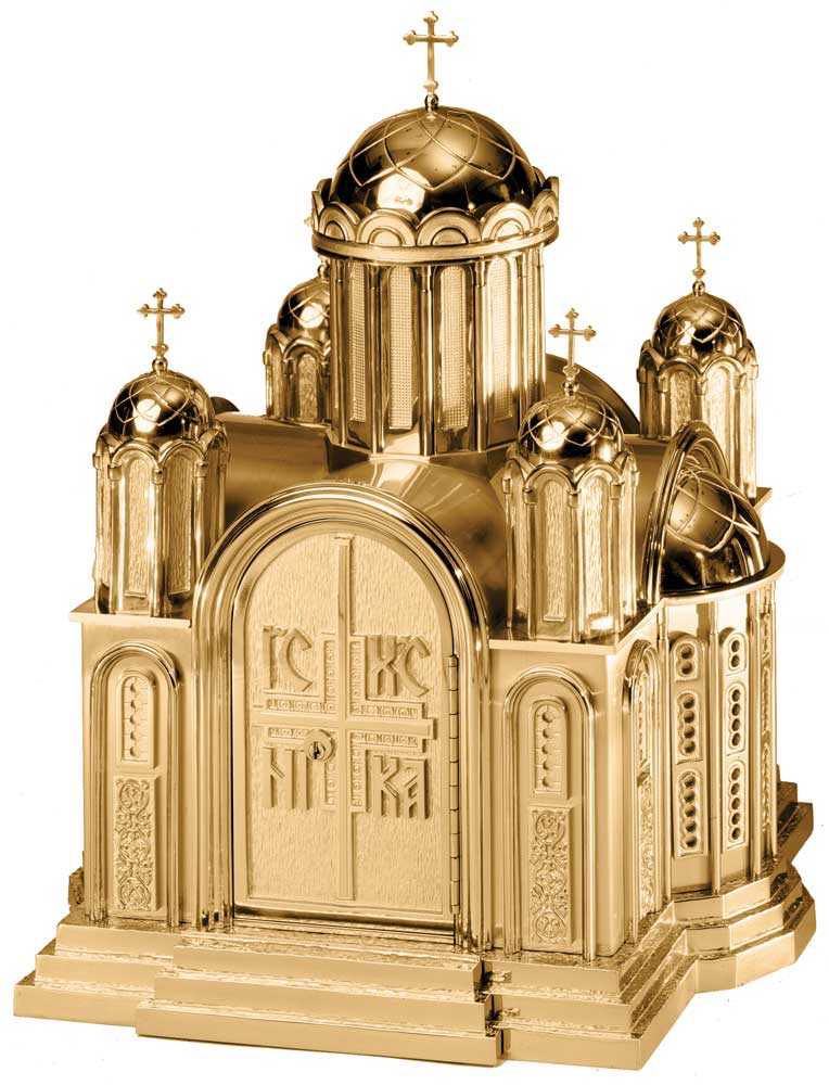 Cathedral Style Bronze Tabernacle