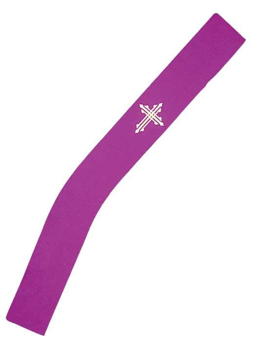 Deacon Stole With Cross Design