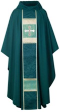 Budded Cross Monastic Chasuble