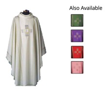 Embroidered Cross Chasuble