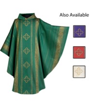 Budded Cross Gothic-Cut Chasuble