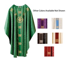 Alpha and Omega Gothic Chasuble