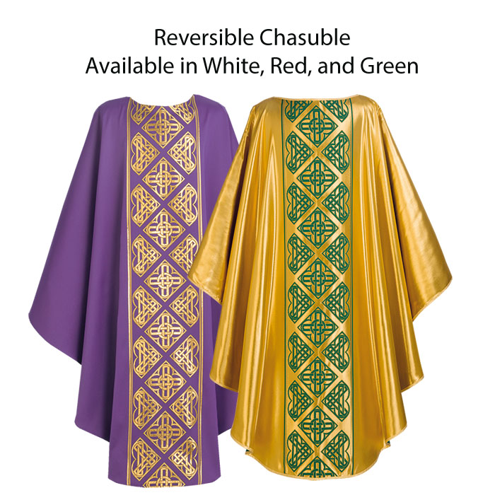 Reversible Gothic-Cut Chasuble