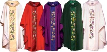 Eucharistic Symbol Chasuble  Silk