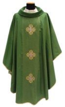 GREEN FRANCESCO CHASUBLE