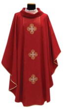 RED FRANCESCO CHASUBLE
