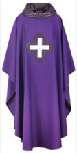 Chasuble in Prabhu Fabric