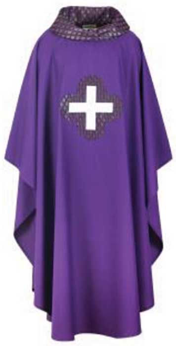Chasuble in Prabhu Fabric
