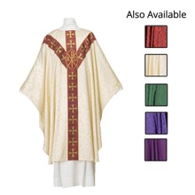 Chi Rho Fabric Deacon Stole