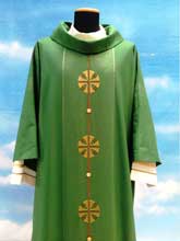 Dalmatic in Francesco Fabric