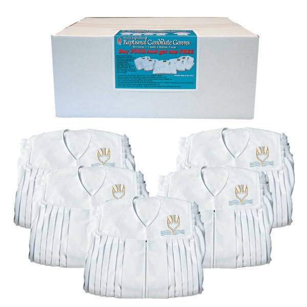 Candidate Baptismal Gown Set