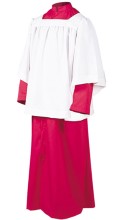 Red Permanent Press Cassock