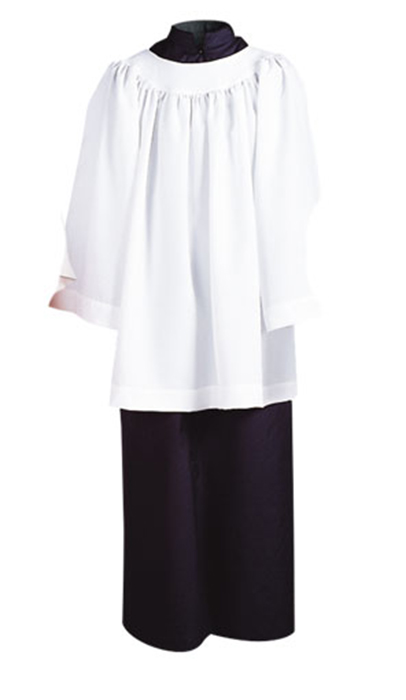 Black Permanent Press Cassock