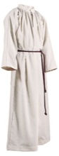 Monastic Off-White Server Alb WITHOUT Hood
