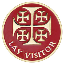Lay Visitor Lapel Pin