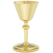 Brass Gold Plated High Polish Chalice