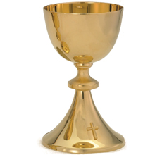 Gold Plated Chalice