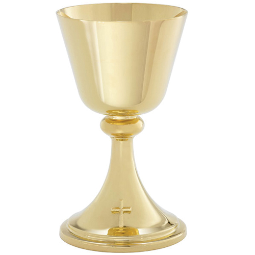 7 1/2" Ciborium 24Kt Gold Plate